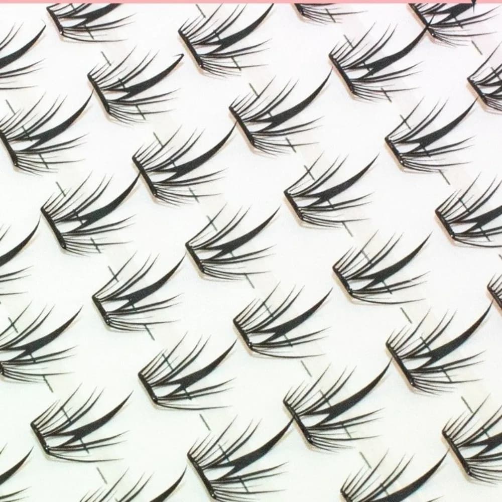 Black Faux Eyelashes, Natural Style, Soft & Light, Voluminous Design, Fa-da- ♪