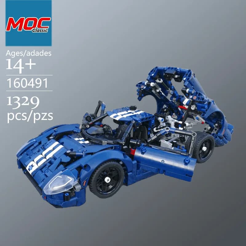 Custom MOC Champion Racing GT40 MK IV Car Technic Model - Trendy Educational Toys - Casual Building Game Toys For Gifts
