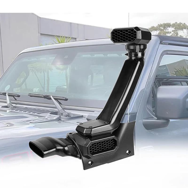 For Jeep Wrangler JK 07-17: Snorkel for Offroad, Auto Accessories, Air Suction System Snorkel, Air Ram Suction System