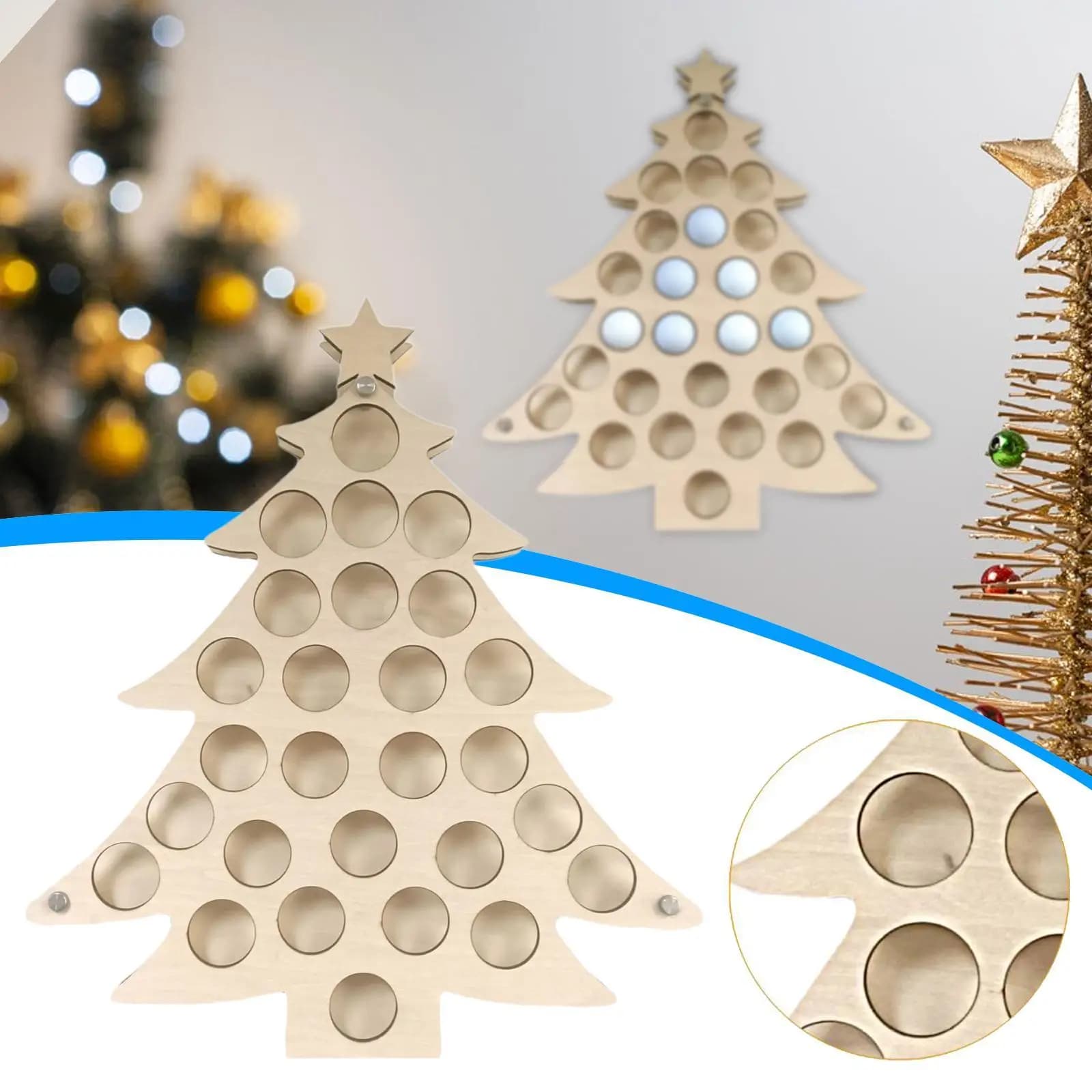 Vetrina per palline da golf Supporto per rack per palline da golf, Accessori per ricordi sportivi Vetrina Organizzatore Decorazione natalizia per ufficio