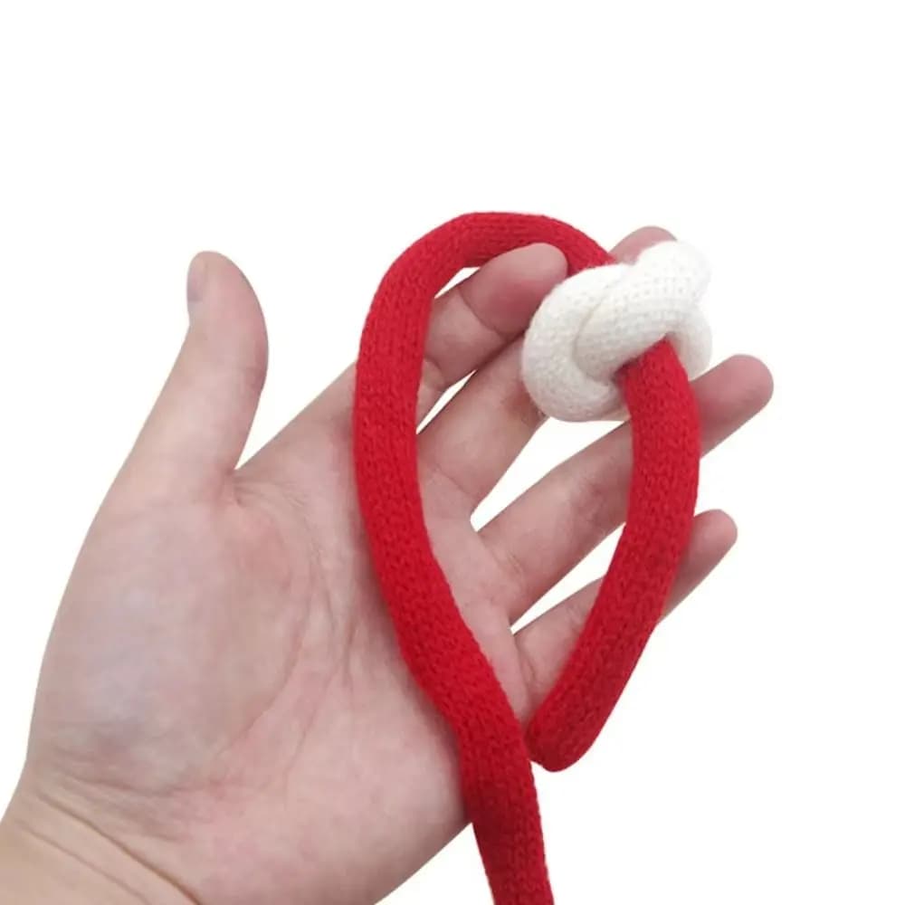 Carrick Bend Acrobatic Knot Magic Close Up Gimmick Accessories Magic Jumping Knot Stage Illusion Cloth Magic Rope Magicians