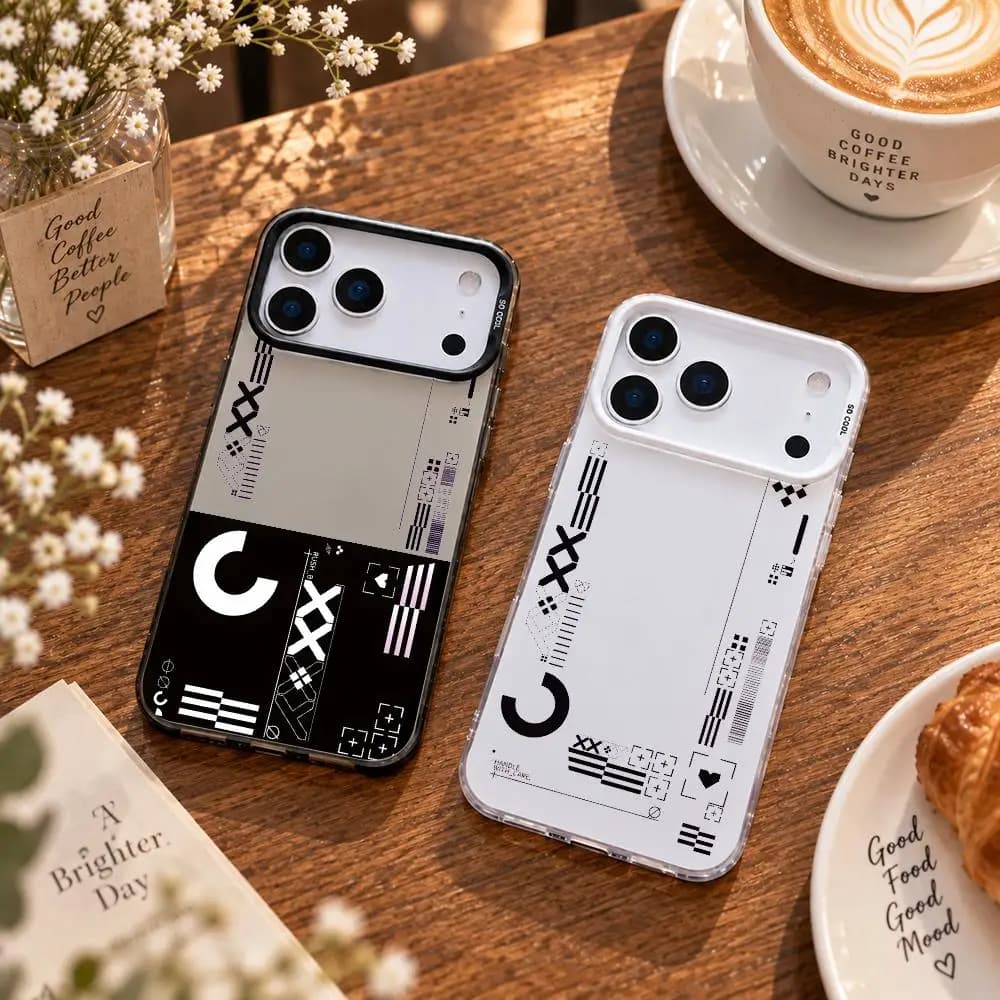 CS-GO FPS Game Phone Case For iPhone 18 17 16 15 14 13 12 Pro Max Plus Glossy Silver Phone Case Cover Funda