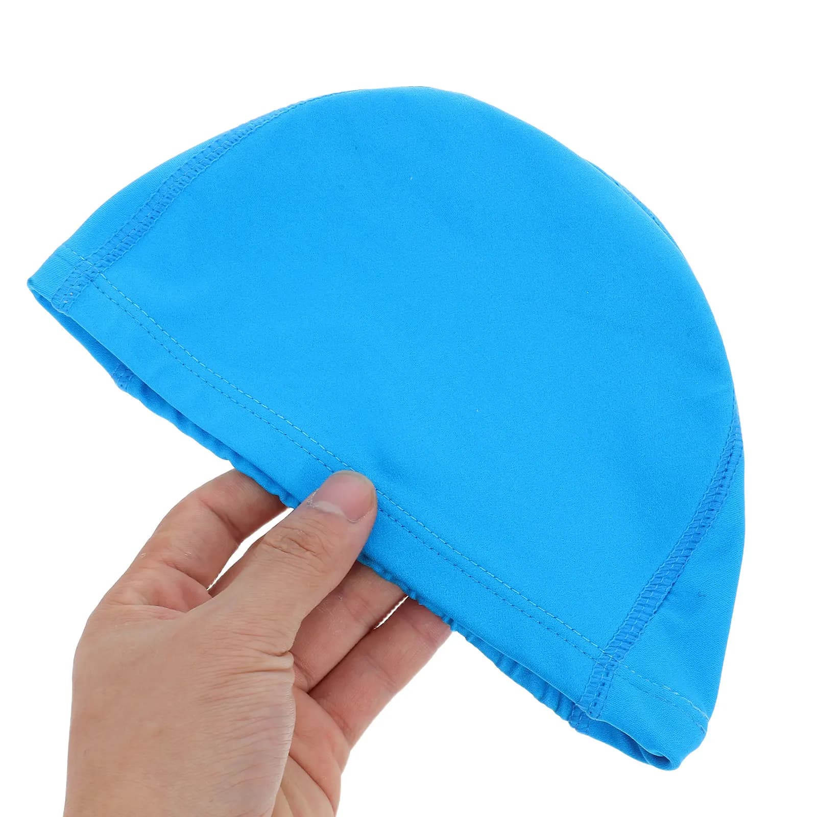 6Pcs Adult Swim Caps Elastic Nylon Fabric Unisex Bathing Hat Comfortable Swimming Cap for Men Women Training Use