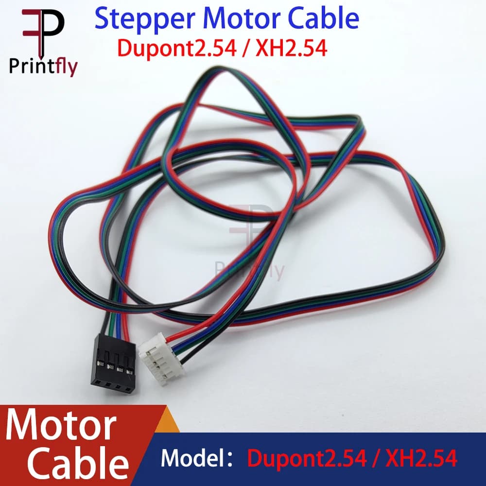 Cavi motore passo-passo stampante 3D XH2.54 Dupont2.54 Lunghezza 70CM/100CM/120CM/150CM/200CM/300CM Cavo connettore da 4 pin a 6 pin 42