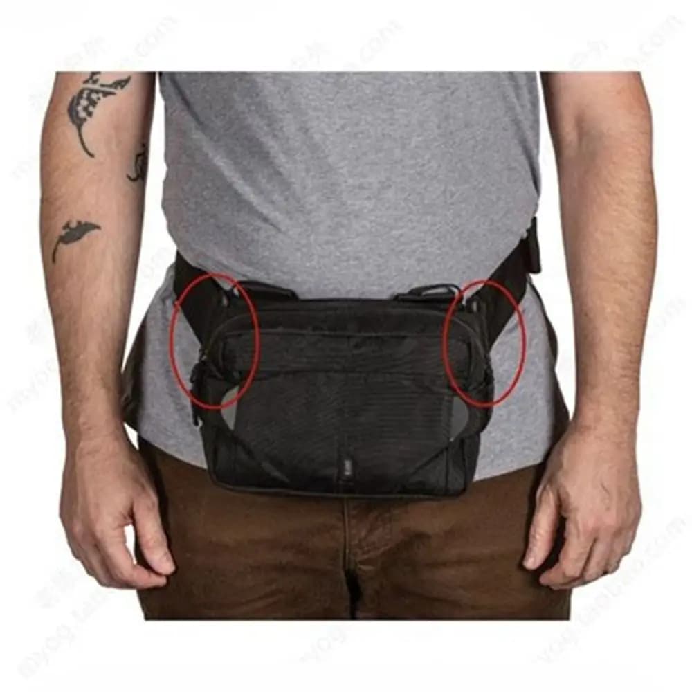 2 pezzi con fibbie Molle in plastica rotanti accessori per escursionismo da campeggio fibbie in tessuto nero cinturino in plastica clip da cintura strumento esterno