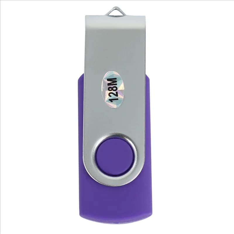 FEDI-4X Chiavetta USB 2.0 rotante da 128 MB Memory Stick Memory Storage U Disk