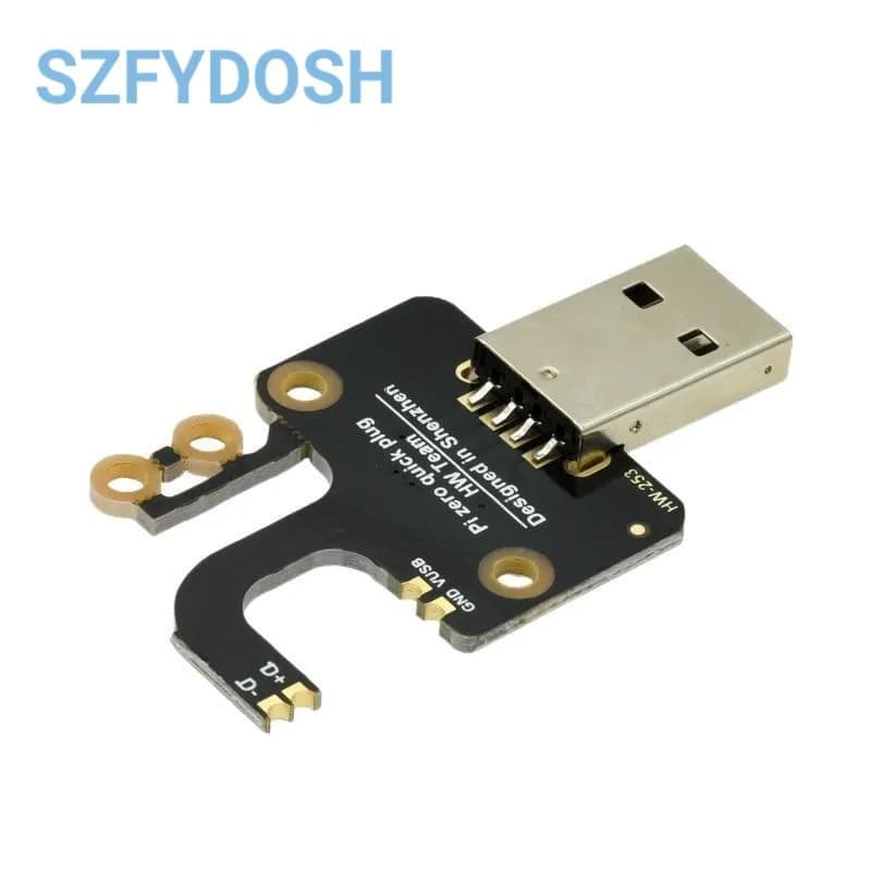 USB adapter card for Raspberry Pi Zero W Zero WH expansion card USB connector type A