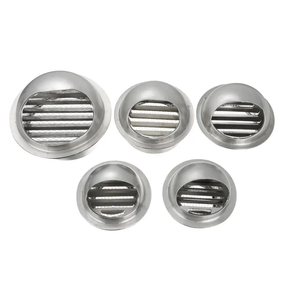Multi Size Stainless Steel Wall Outdoor Ceiling Air Outlet Ventilation Exhaust Grid Covering Air Cap Waterproof