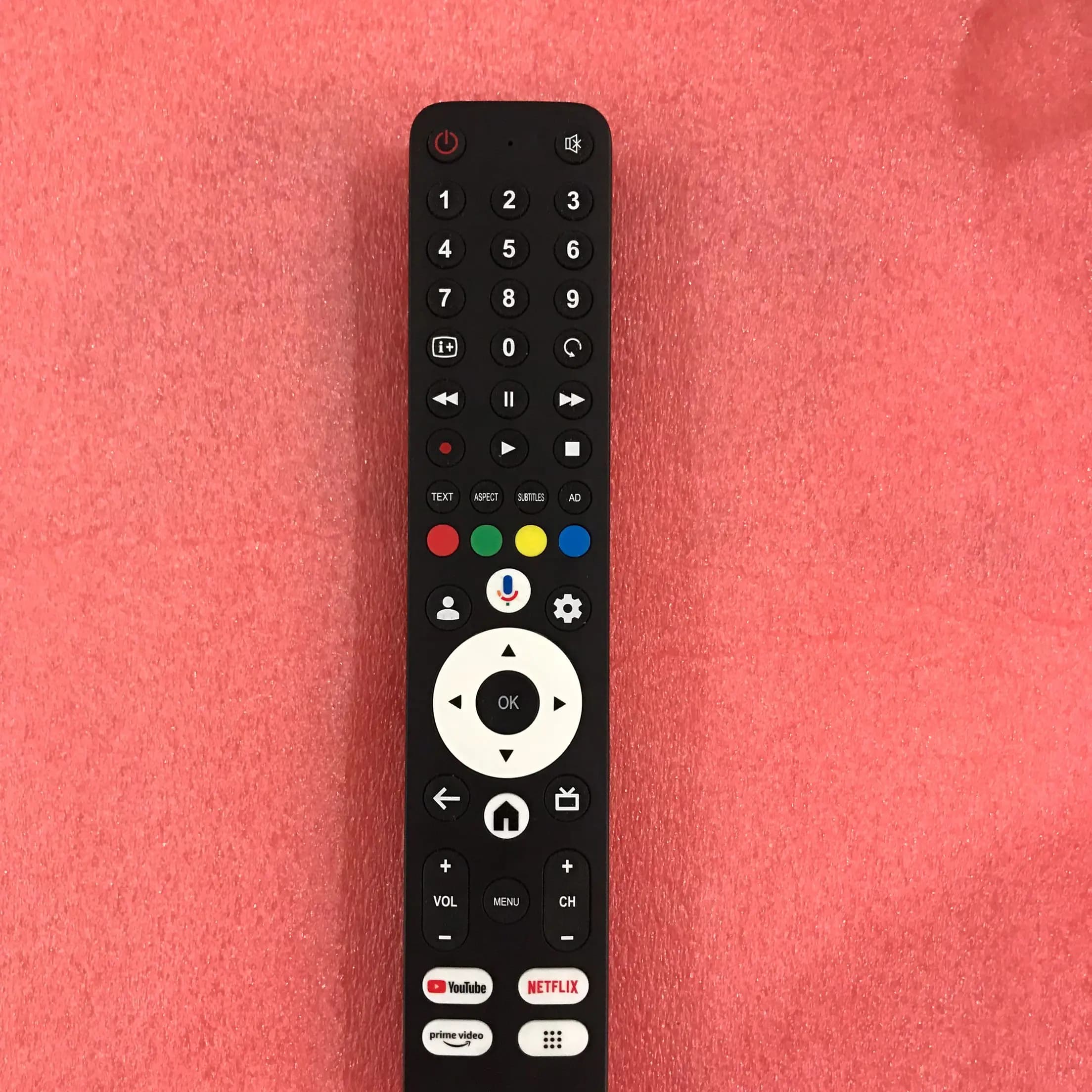 Telecomando originale RC2101 per Smart TV LED Sharp 4T-C50FJ1X, 4T-C55FJ1X, 4T-C65FJ1X, 4T-C75FJ1X e SH-V10