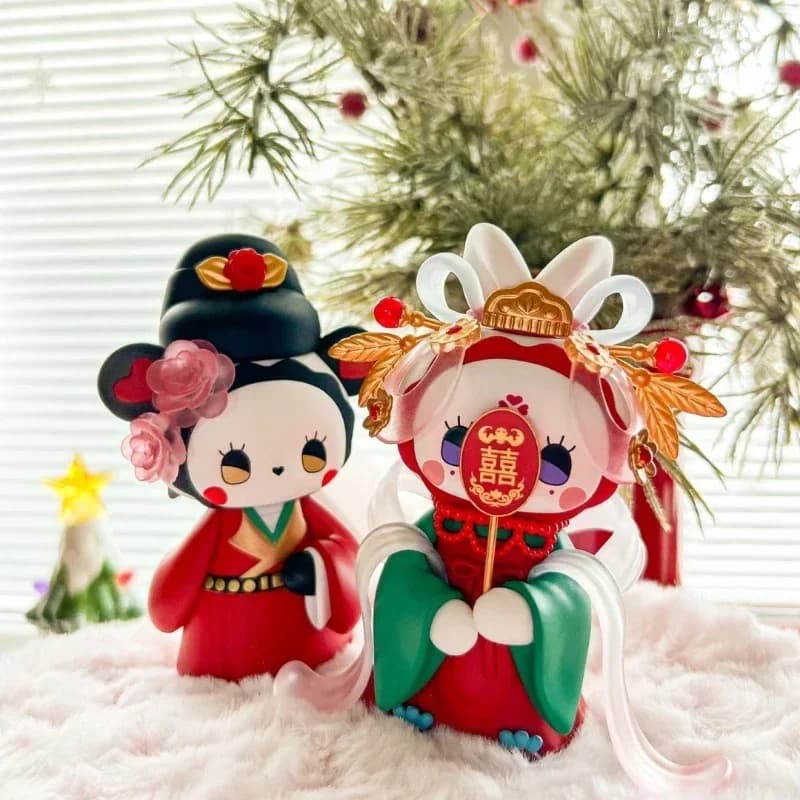 EMMA Secret Forest Amata Serie Scatola cieca Decorazione Bambole Cute Anime Action Figure Regalo di San Valentino Ragazza Ragazzo Giocattoli Scatola misteriosa