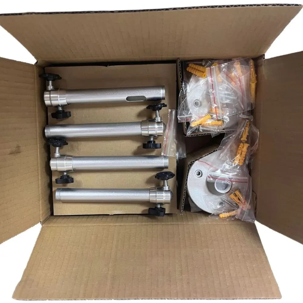 Aluminum Alloy Projector Hanger Mount For Security Surveillance Camera Mini Projector Rotating Ceiling Bracket Holder