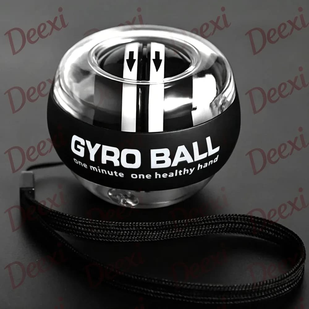 Power Trainer with automatic boot wrist gyroscopic ball, forearm exercise, device for strengthening