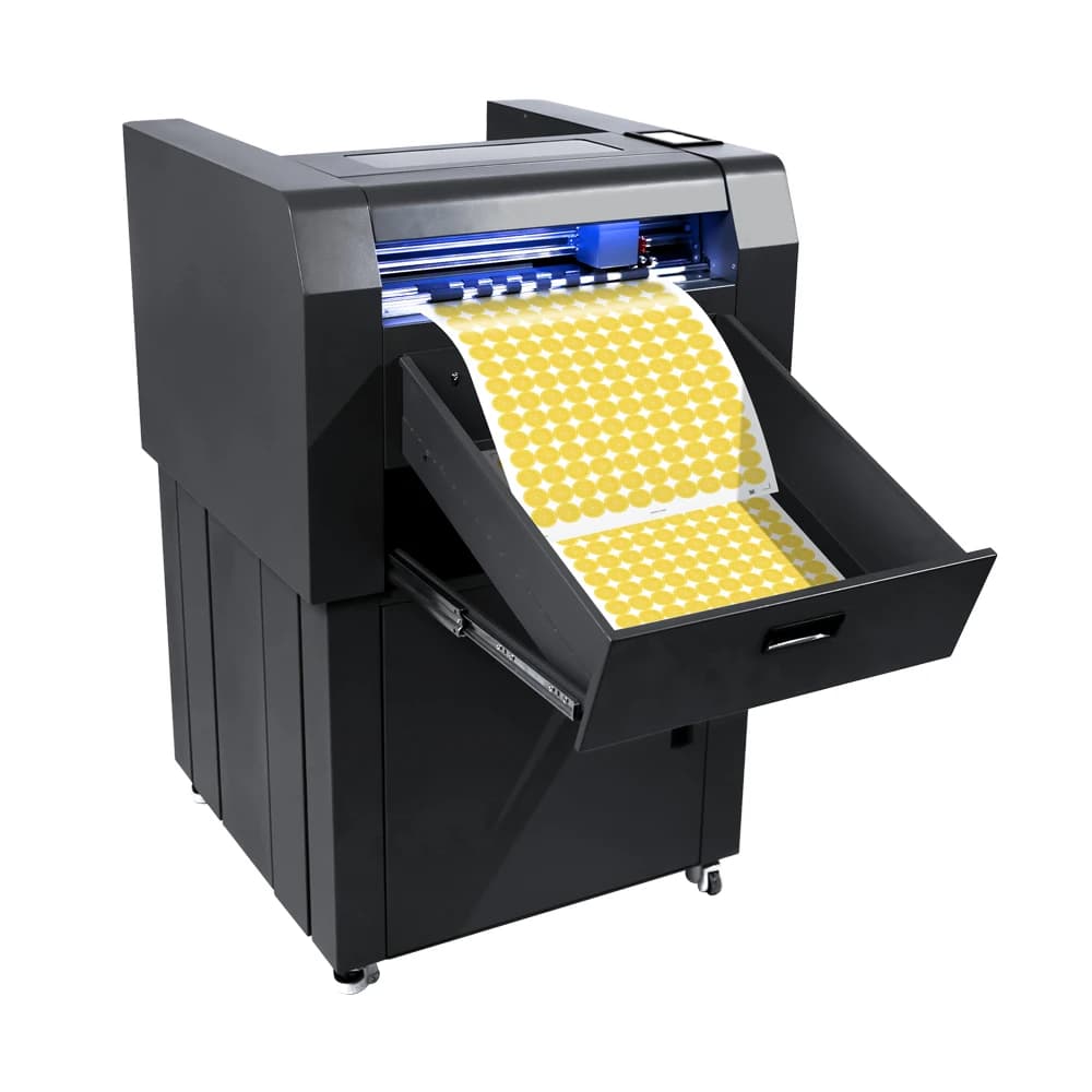 Taglierina Automatica Digitale a Doppia Lama per Carta, Adesivi, Vinile, Adesivi Opachi, Adesivi Argentati e Scatole da Imballaggio