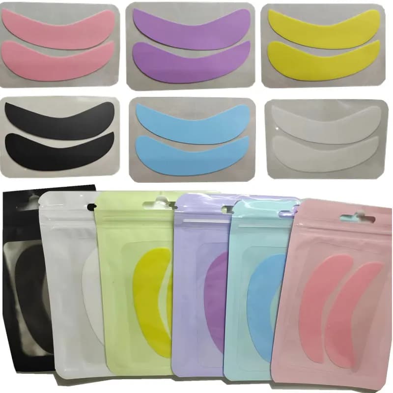 1 pair of lashes in Silicone Perm Pad eyelashes Lifting kits for extending eyelashes tools for applying 3D eyelash studs