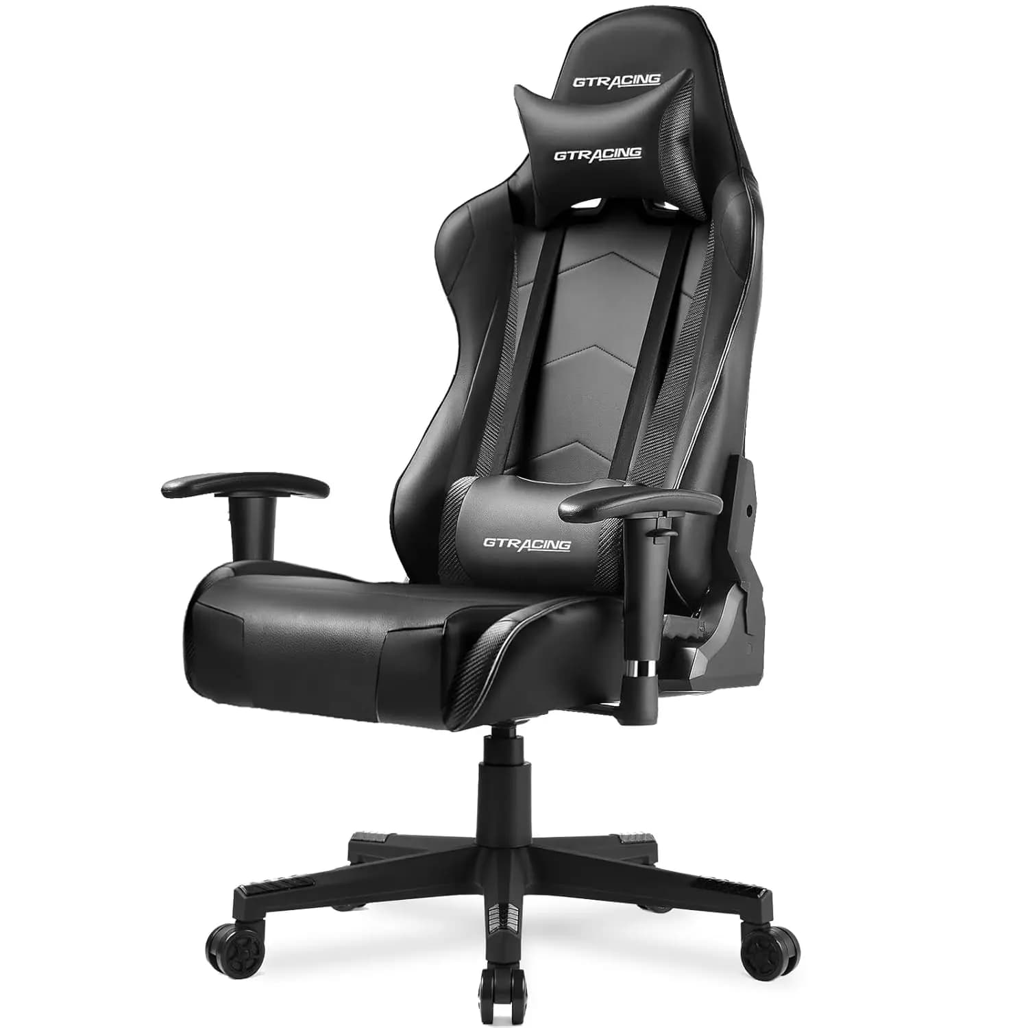 Sedia da Gaming con Schienale Reclinabile, Altezza Regolabile e Base Girevole, Sedia Ergonomica da Computer con Poggiatesta, Personalizzabile