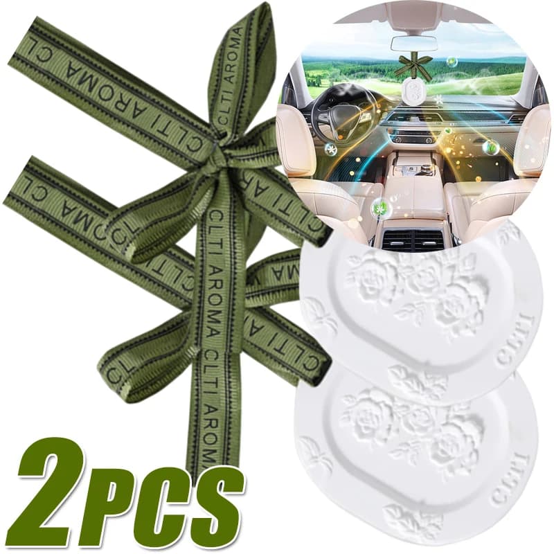 Deodorant auto pendant for long lasting elegant wardrobe aromatherapy chalk wax tablet deodorant for car decoration parts