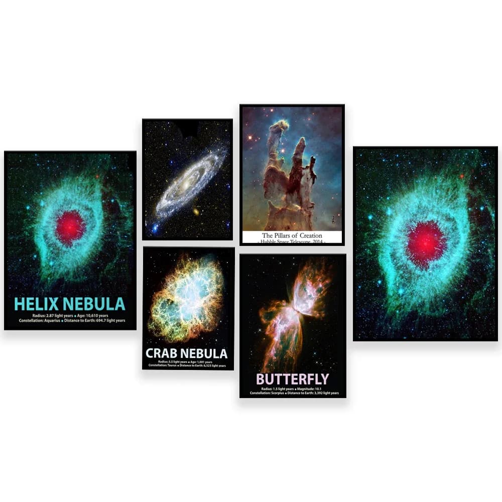 Nebula Poster Telescope Nebula Space Print Andromeda Hubble Poster Milky Way Poster Nebula Gift Nebula Galaxy Poster