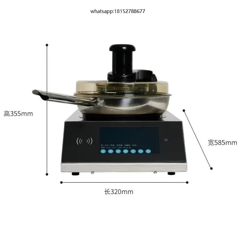 Use Automatic Electric Work Cooking Machine Pasta Spaghetti Fried Rice Noodle Cooker for Restaurant