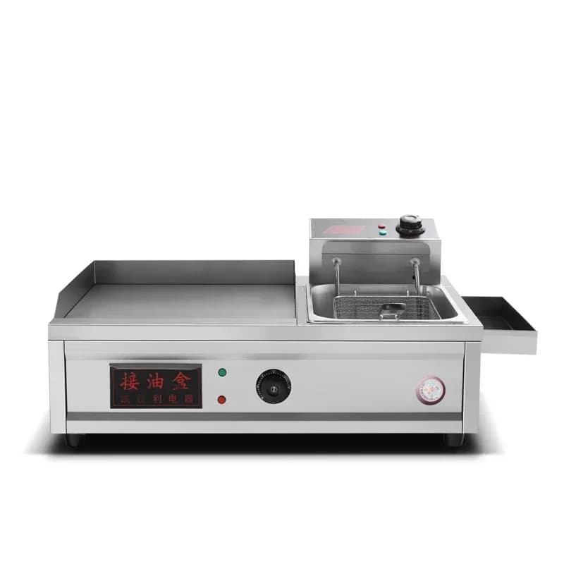 2026-2-Home Appliances Piastra Elettrica Commerciale, Piastra a Gas, Friggitrice, Macchina Tutto-in-uno, Piastra Teppanyaki, Pentola per Noodle Kanto
