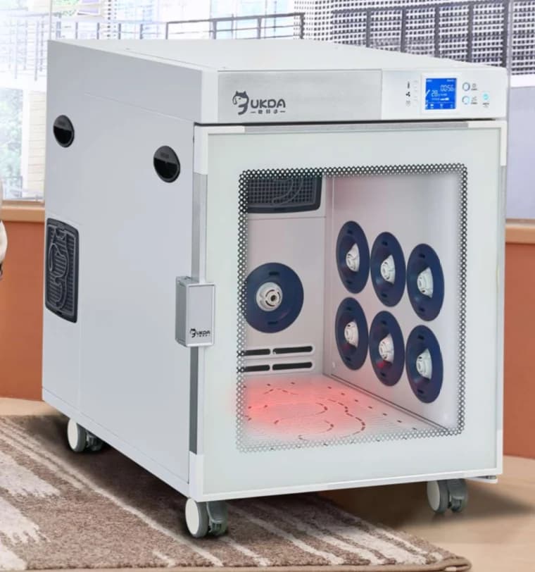 Automatic Dryer for Dogs & Cats, Box for Fast Drying of Pet Pelo