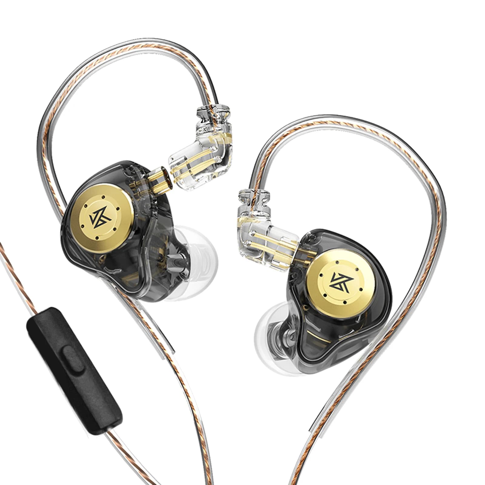 KZ EDX Pro auricolari cablati dinamici HIFI Stereo Bass Music auricolari In Ear cuffie sportive cuffie da gioco con cavo staccabile da 0.75mm