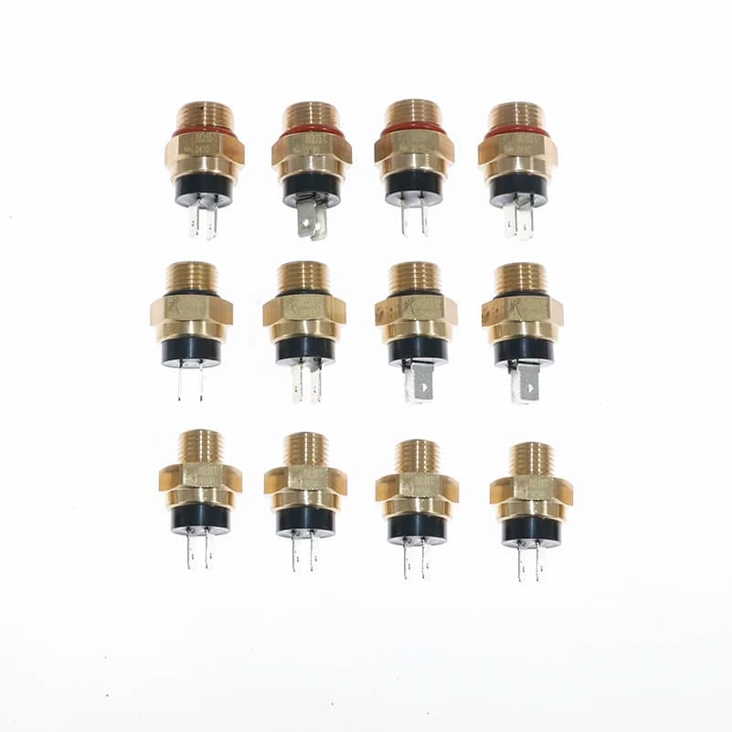 M14/M16/M18 * 1.5mm Moto Radiatore Elettrico Ventola Del Liquido di Raffreddamento Temperatura Dell'acqua Termostato Interruttore Sensore per 200 250 400 450 Bici