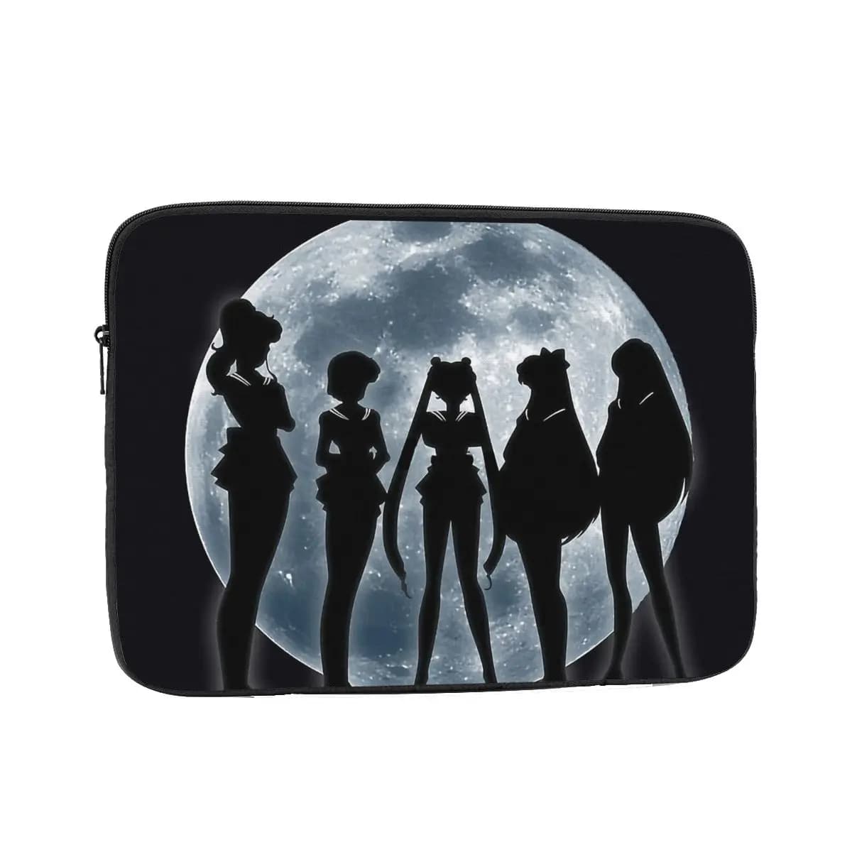 Borsa per laptop Sailors Moons Silhouettes, custodia per notebook da 12 ", 13 ", 15 ", 17 ", custodia antiurto