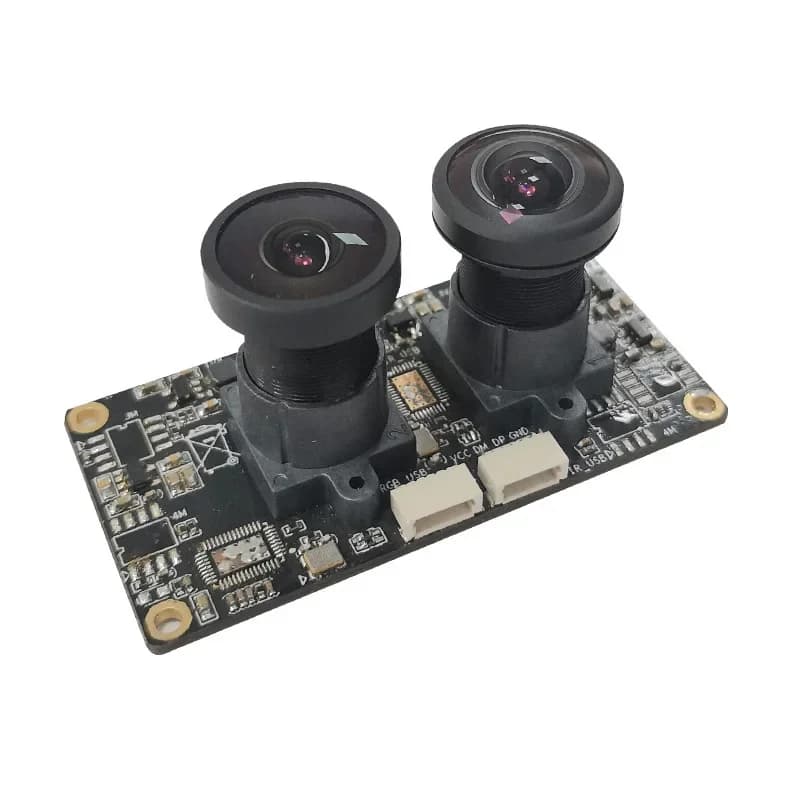 Doppia lente 1080P Witness confronto visitatore macchina binoculare rilevamento vivace visitatore Sistema modulo fotocamera USB