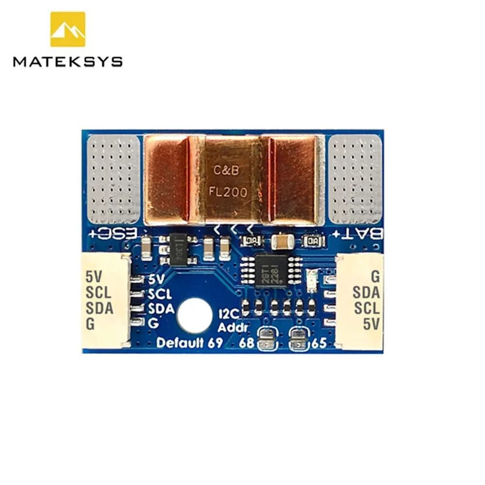 MATEK Mateksys I2C-INA-BM I2C ULTRA-PRECISE POTENCE MONITOR for RC FPV Drone