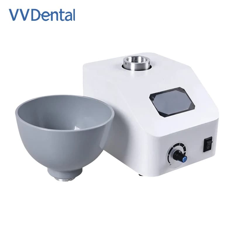Miscelatore per Alginato Dentale VVDental 100-700ML, Agitatore per Alginato da Impronta Dentale 300rpm, Miscelatore per Gesso e Materiali da Stampa Dentale