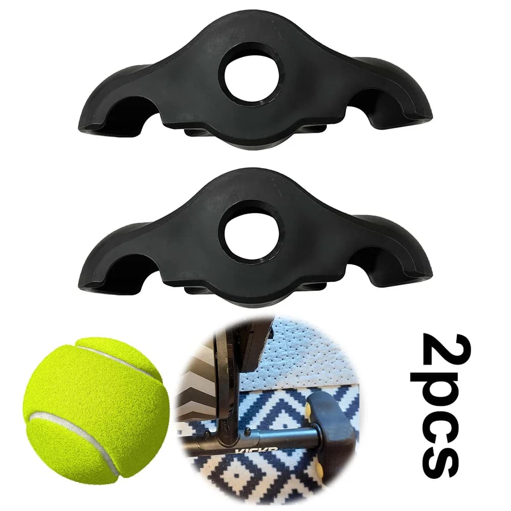 Piedini per pallina da tennis Piedini per piastra bilanciere ammortizzante Piedini per bici da ciclismo per attrezzatura per allenamento a casa per bici intelligente