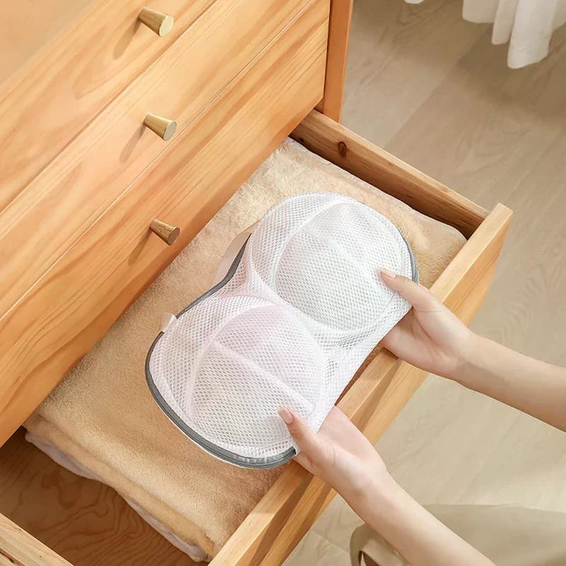 Sacchetto per lavaggio reggiseni 1PC, custodia speciale per reggiseni per lavatrice, protezione anti-deformazione per biancheria intima.