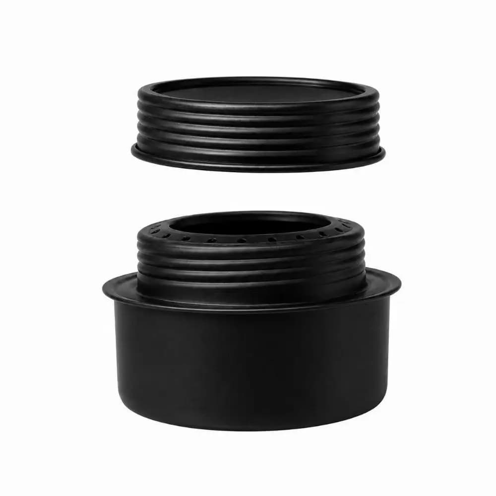 Mini Aluminum Alloy Portable Camping Stove With Lid Lightweight Mini Alcohol Stove Backpacking Burner Hiking