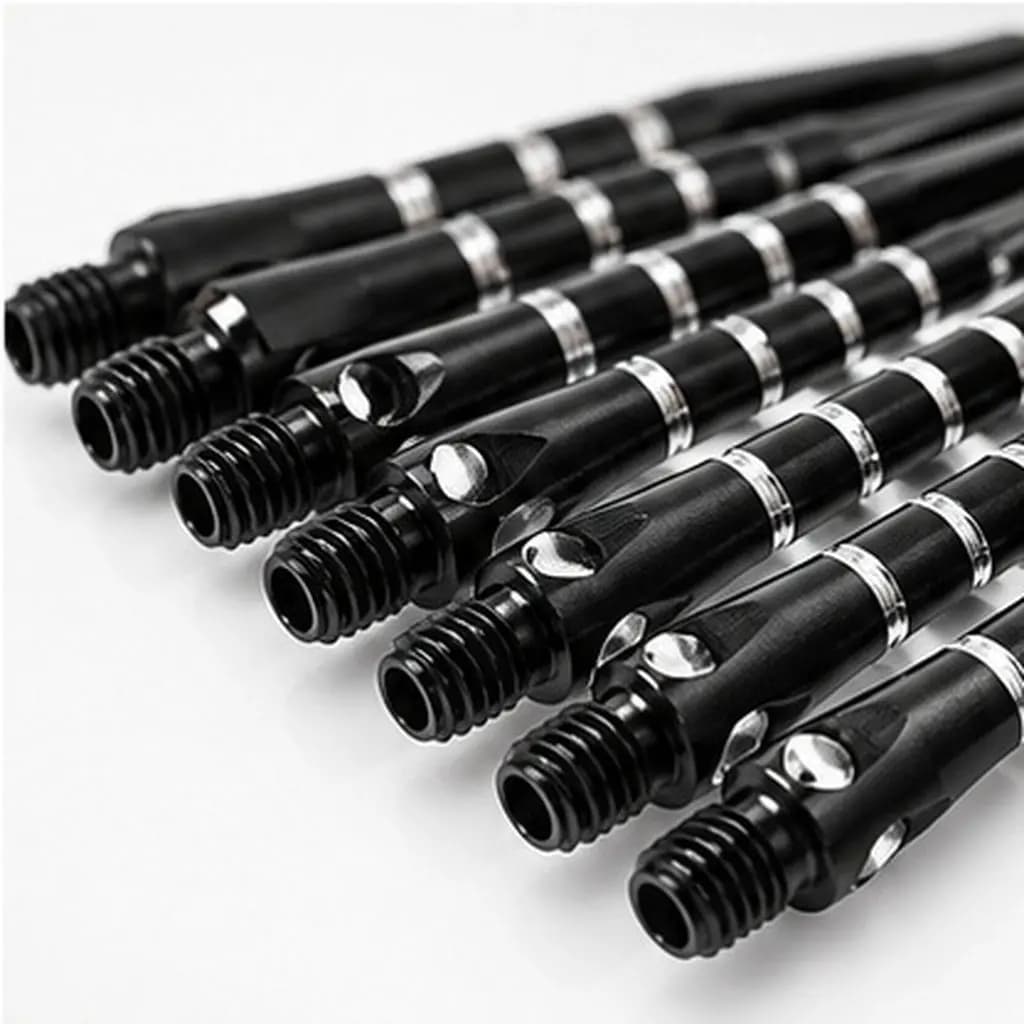 20Pcs Professional Dart Shafts Aluminium Alloy 2Ba Screw Thread Ideal Replacement for Steel Soft Tip Optimized Flight