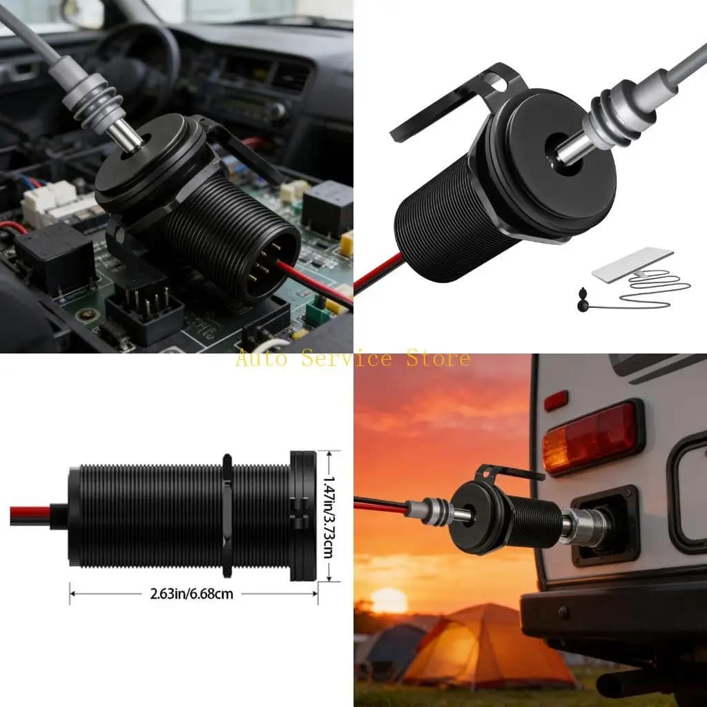 462A Strong 12V to 30V Power Adapter for Satellite Mini Provide Consistent Electric Output Suitable for Travel & Outdoor Use