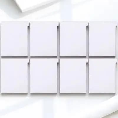 8 divisori per raccoglitori in PP con linguette per quaderni, agende, organizer, etichette classificatrici, segnapagina colorati per quaderni