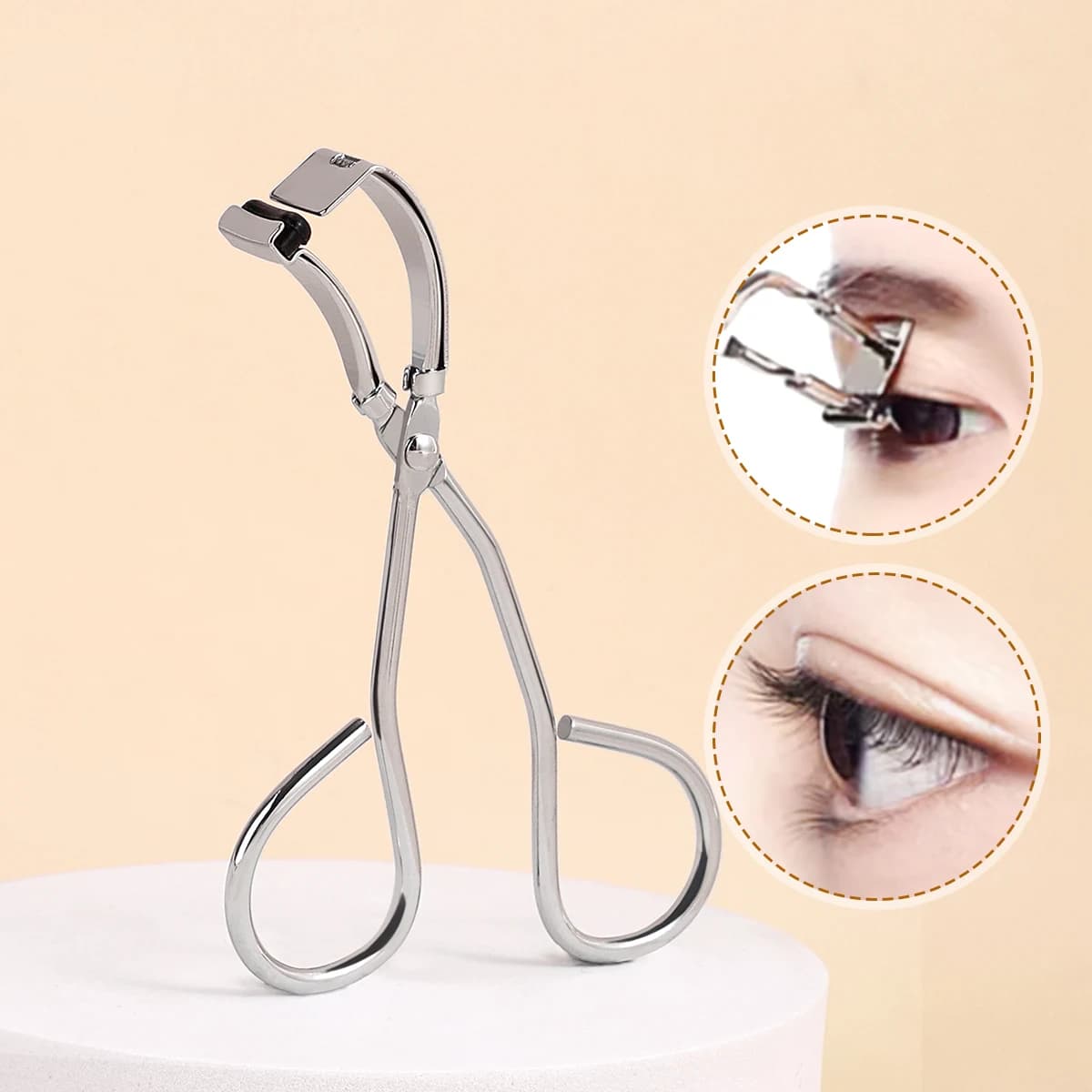 1PC Portable Folder, Stainless Steel Wide Angle Folder, used for curling and eyelash extension
