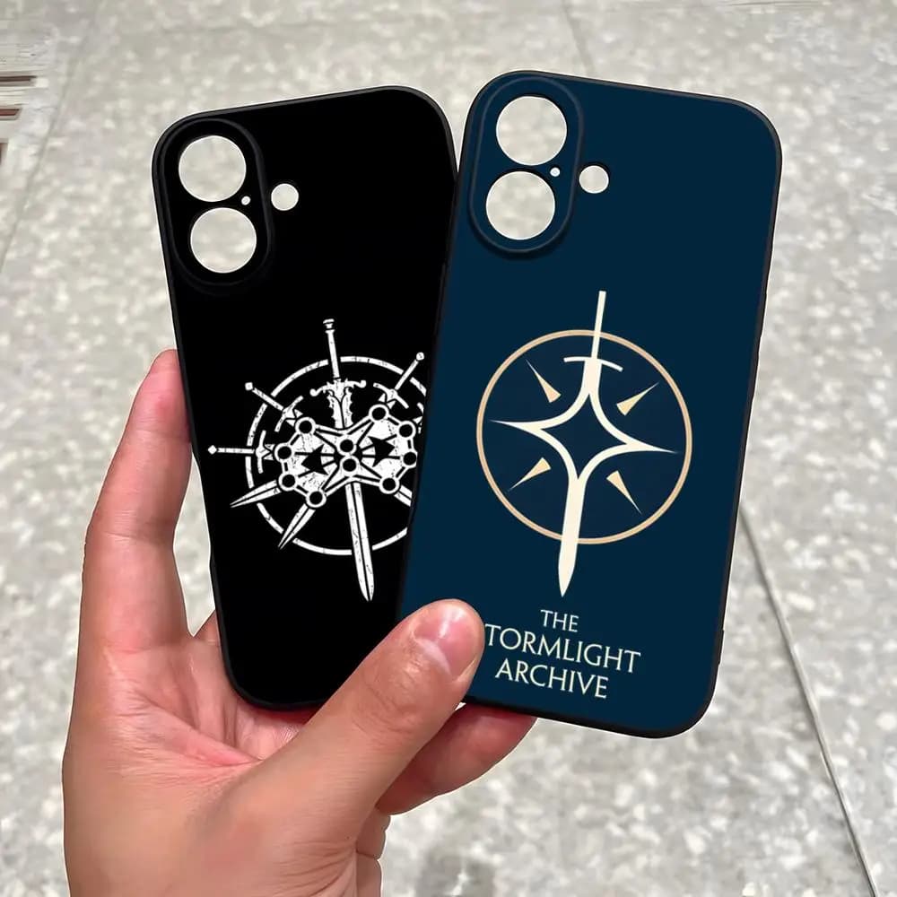 The Stormlight Archive Knights Phone Case For Iphone 17 15 Pro Max 16 Pro 14 Plus 13 Mini 11 12 Xr X Xs 7 8 SE Plus Back Cover