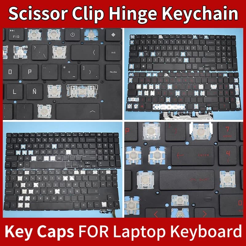 Sostituzione per Laptop HP OMEN 15-EN0035 0034AX TPN-Q238 Q267 7/8plus 15-en 17-ck OMEN 15-EN0035AX 0034AX tastiera per Laptop KeyCap