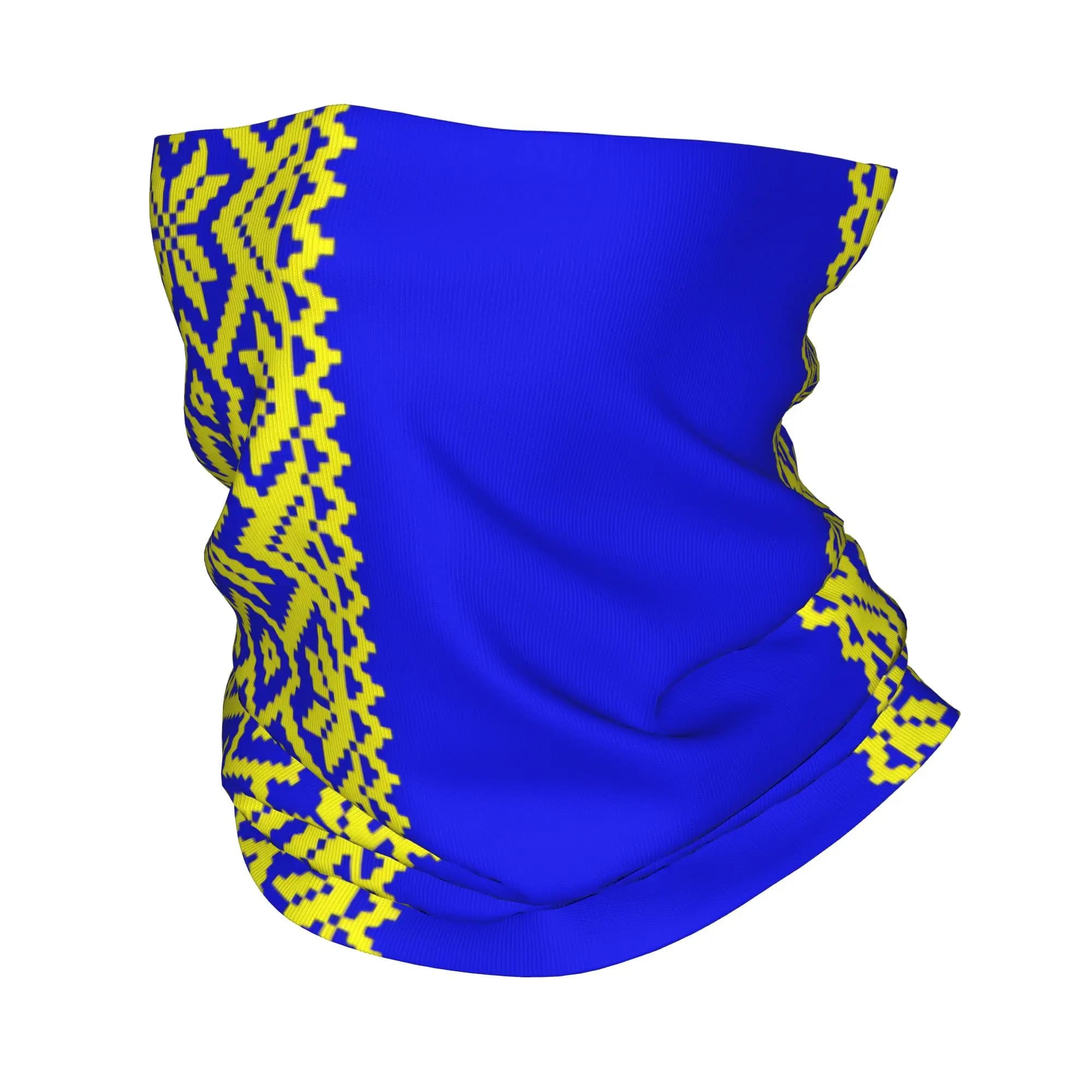 Sports Balaclava from Exterior, Mask from Bicycle Ukraine Belarusian Vyshyvanka, Mask Soft for Moto, Anti-UV Copricapo for Camping, Scaldacollo