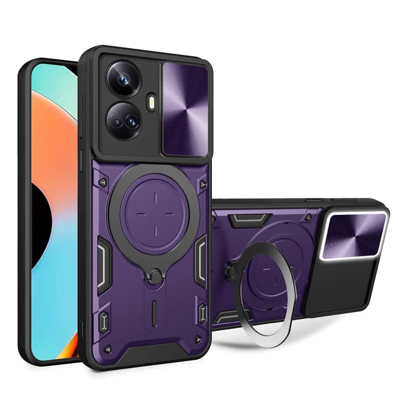 Protector Case Camera Lens Shockproof Armor Phone Case for Reno 8 10 Pro Plus Reno 8T 8 Lite 7 Z 5G 4G Car Holder Back Cover