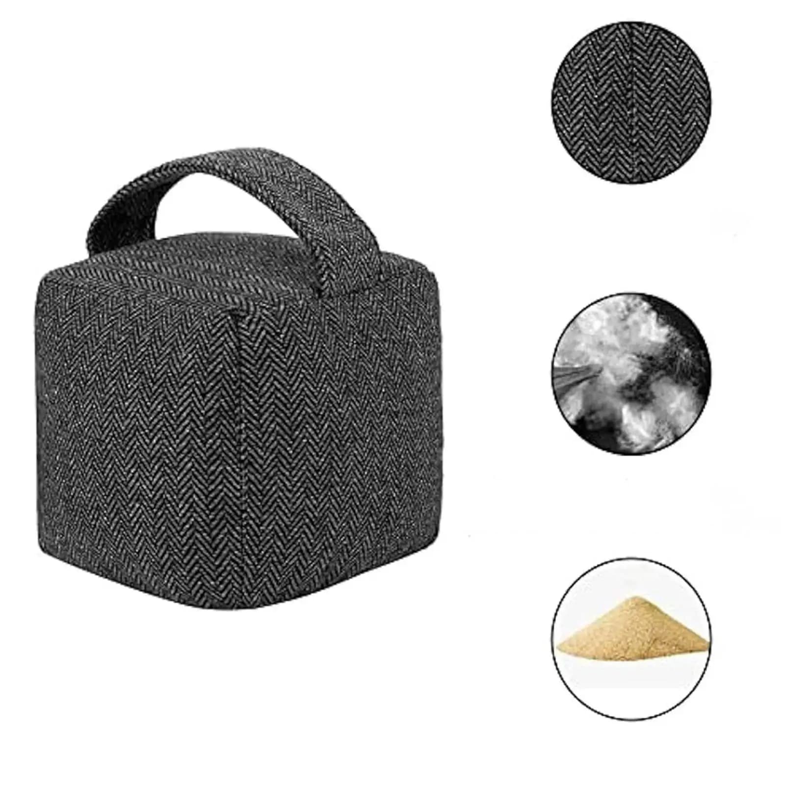 Weighted Door Stopper Bag Portable Doorstop for Apartment Bathroom Kitchen