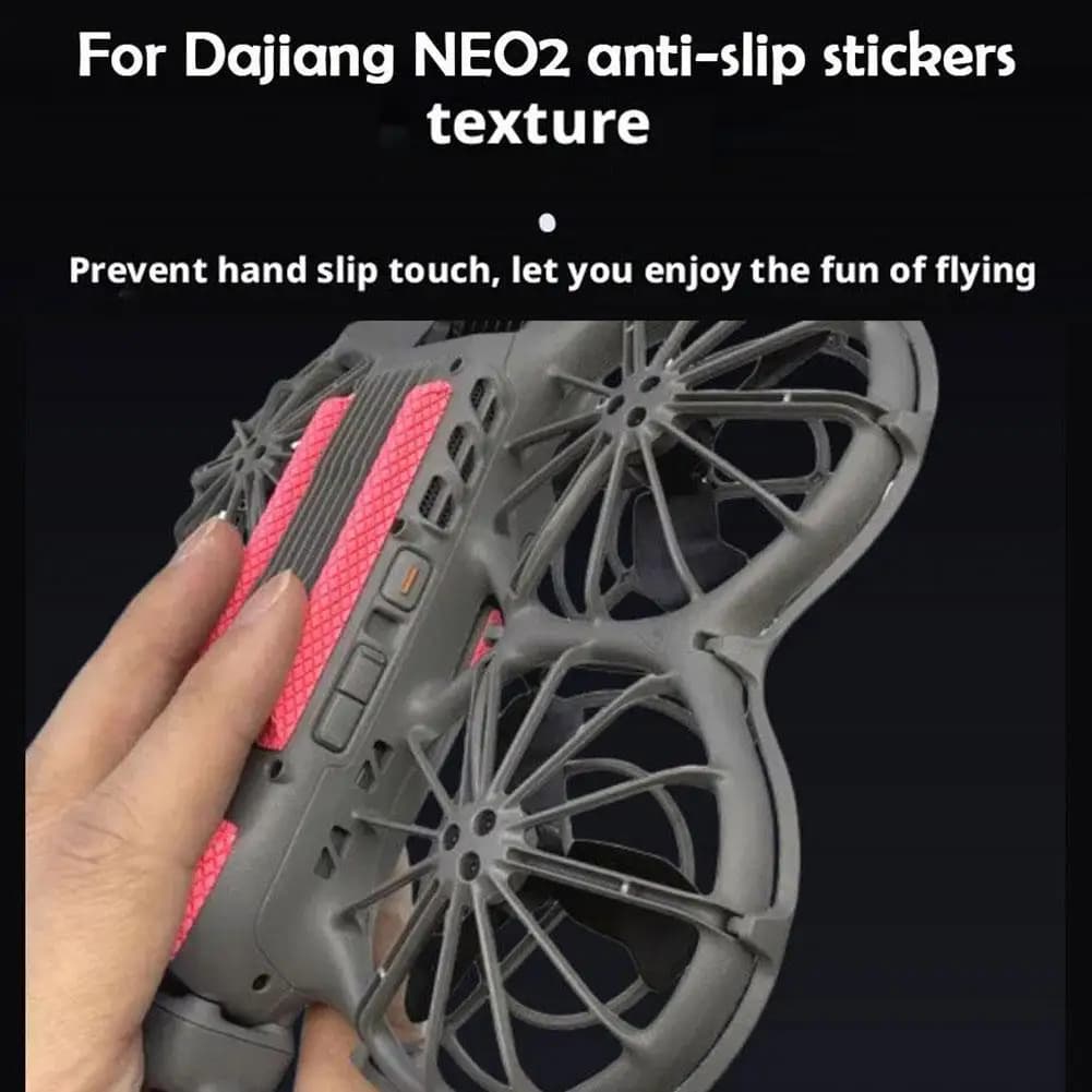 Anti-Slip Texture Stickers For DJI Neo2 Drone Removable Adhesive Anti-Wear Stickers For Drone Battery Drone Accessory H7A5
