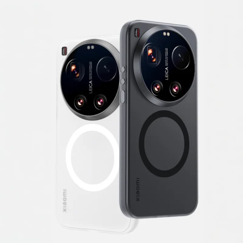For Xiaomi 17 Ultra Case Magnetic For MagSafe Skin Feel Matte Transparent Phone Back Cover For Mi 17 Ultra 5G Shockproof Bumper