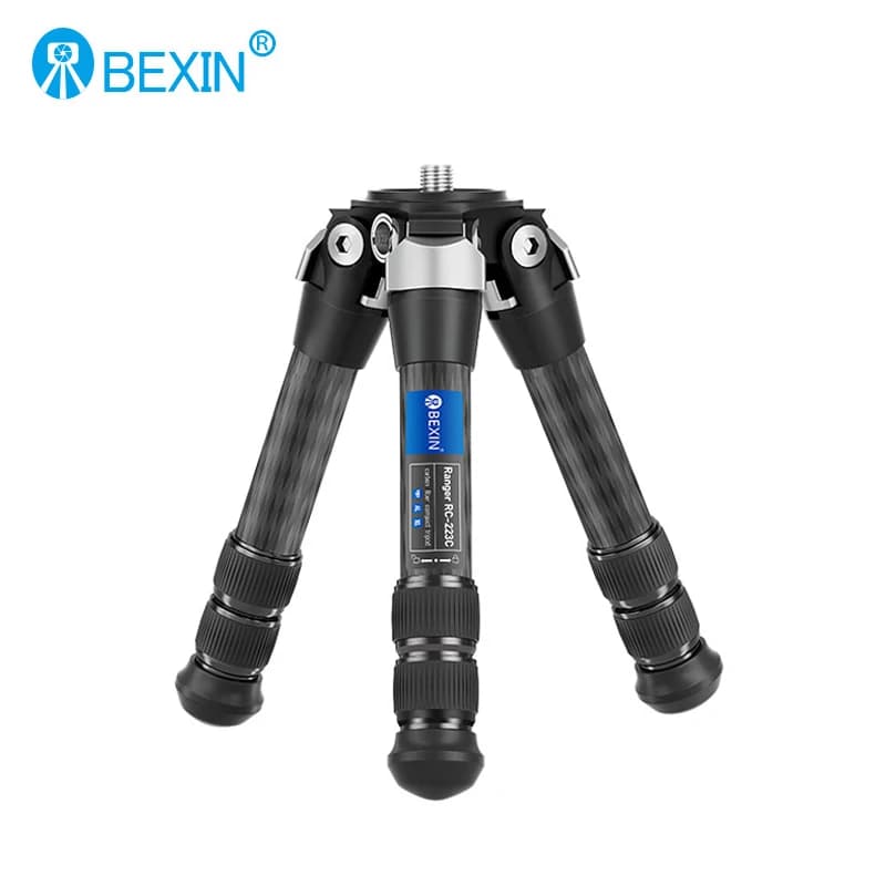 BEXIN Mini Carbon Fiber Tripod Portable Foldable Compact Foldable Table Tripod for Camera Head DSLR Magic Arm Accessories