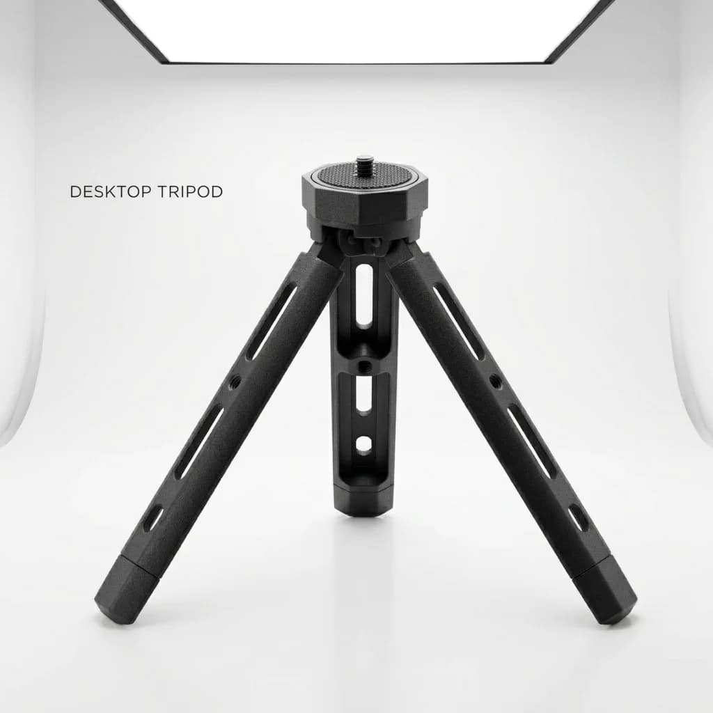 Mini Treppiede Portatile per Fotocamera DSLR, Supporto Pieghevole in Alluminio per Telescopio e Webcam, Treppiede in Metallo per Dji Insta360 Gopro