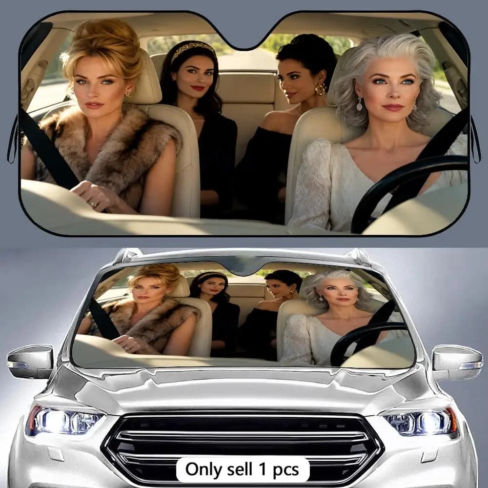 Parasole per Auto in Alluminio Riflettente con Protezione UV e Isolamento Termico, Pieghevole e Universale