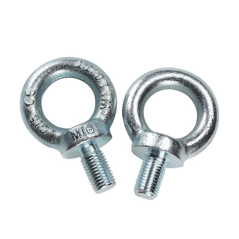 2 pezzi bullone a occhiello in acciaio inossidabile 304 viti a occhiello di sollevamento marino anello foro ad anello per cavo corda bullone M8 filettatura metrica
