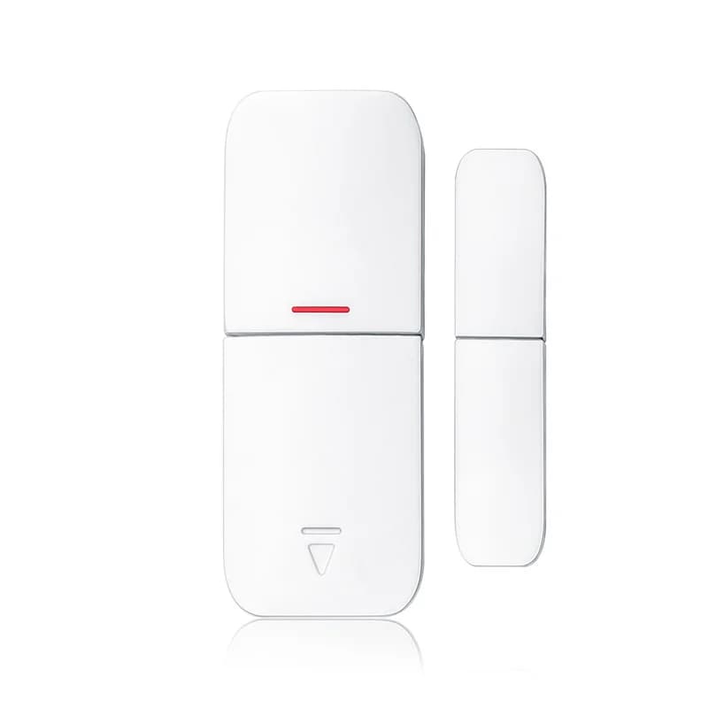 Rilevatore antifurto per porte e finestre di casa del negozio magnetico per porte intelligenti wireless montato La protezione di sicurezza dell'allarme antifurto