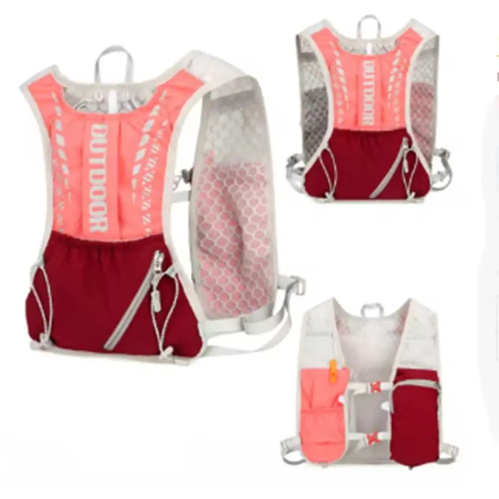 Lightweight Hydration Running Vest Breathable Waterproof Hydration Pack Multifunctional Convenient Bicycle Bag Vest